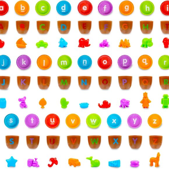 Alphabet Acorns Activity Set, Develops Letter Recognition, Educational Toys - Picture 7 of 7